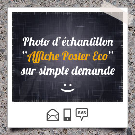 Création et impression Affiche Poster Economique Personnalisable