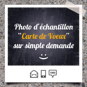 Création et impression de Carte de Voeux