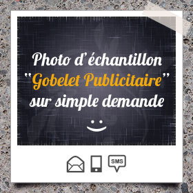 Création et impression sur Gobelet Publicitaire Réutilisable, Écologique et Durable