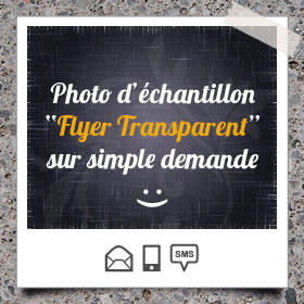 Création et impression de Carte PET Transparent