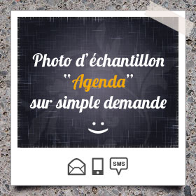 Création et impression d'Agenda Publicitaire Personnalisé