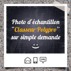 Création et impression de Classeur en Polypropylène Personnalisé