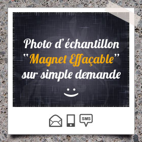 Création et impression de Magnet effaçable à sec