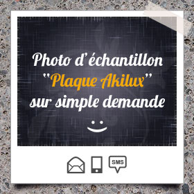 Création et impression de Panneau, Plaque Akylux, Panneau de Chantier, Annonce immobilière, Bureau, Support Semi-Rigide